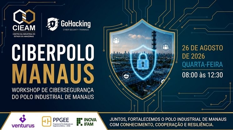 FEEC/UFAM marca presença no Ciberpolo Manaus com palestra sobre formação de talentos