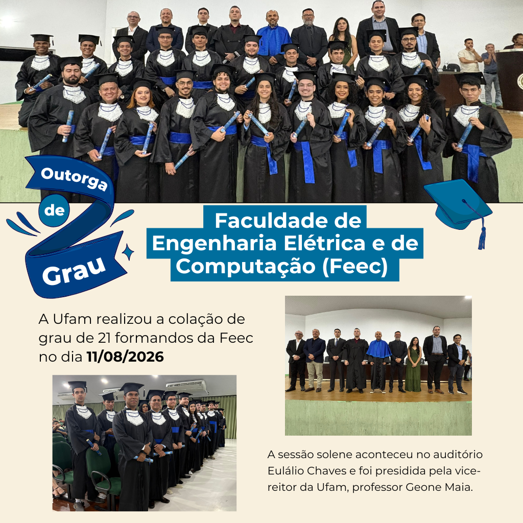 Cola&ccedil;&atilde;o de grau FEEC 2026